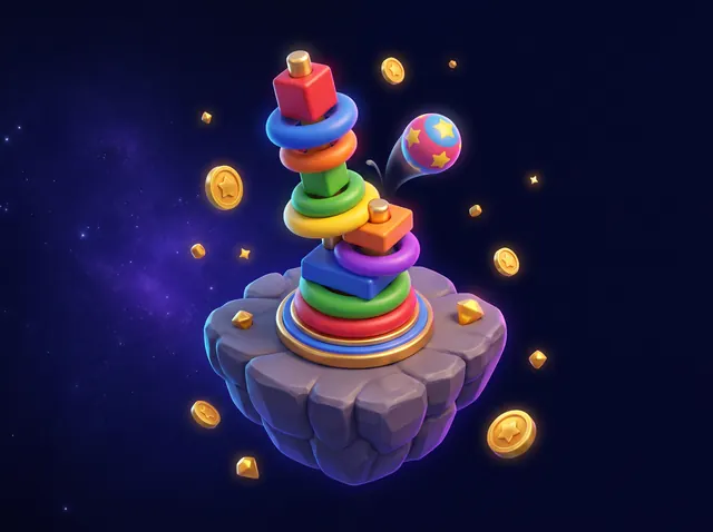 Minh hoạ 3D dòng game: Hyper-casual