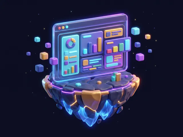 Minh hoạ 3D dịch vụ: Website & web app
